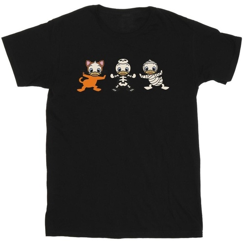 Vêtements Garçon T-shirts manches courtes Disney Duck Tales Halloween Costumes Noir