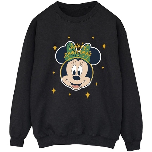 Vêtements Femme Sweats Disney Minnie Mouse Happy Christmas Noir