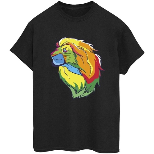 Vêtements Femme T-shirts manches longues Disney The Lion King Colours Noir
