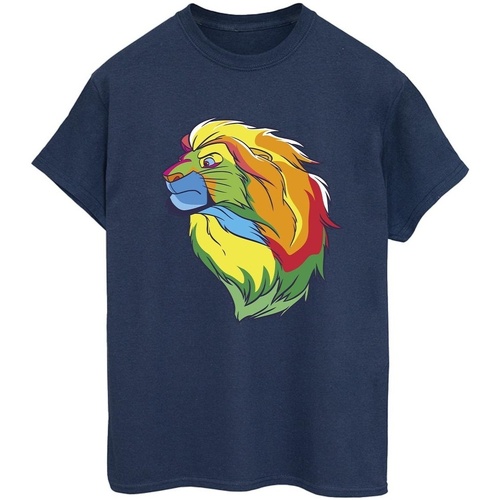 Vêtements Femme T-shirts manches longues Disney The Lion King Colours Bleu