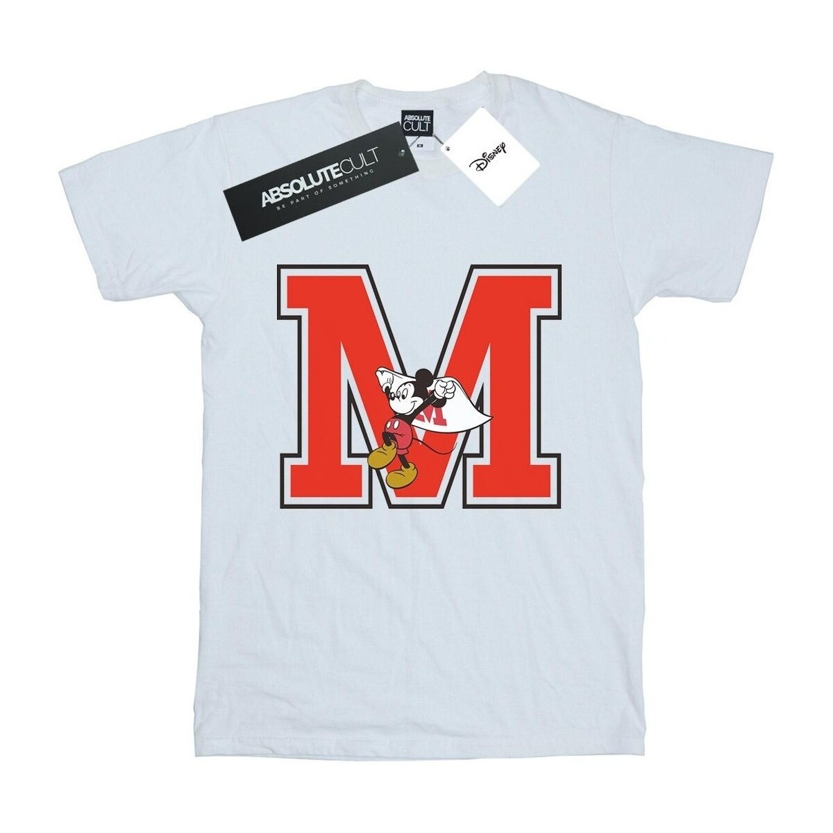 Vêtements Fille T-shirts manches longues Disney Mickey Mouse Running Blanc