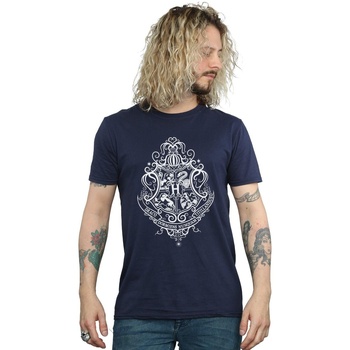 Vêtements Homme T-shirts manches longues Harry Potter Tables de chevet Bleu