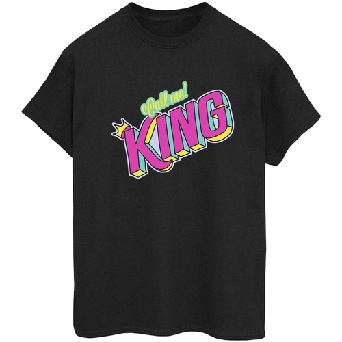 Vêtements Femme T-shirts manches longues Disney The Lion King Classic King Noir
