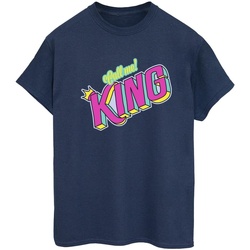 Vêtements Femme T-shirts manches longues Disney The Lion King Classic King Bleu