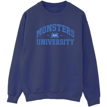 Vêtements Femme Sweats Disney Monsters University Logo Bleu