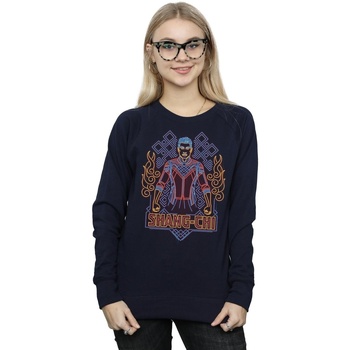 Vêtements Femme Sweats Marvel Shang-Chi And The Legend Of The Ten Rings Neon Bleu