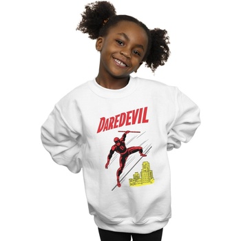 Vêtements Fille Sweats Marvel Daredevil Rooftop Blanc