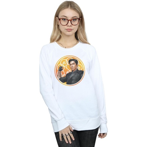 Vêtements Femme Sweats Marvel Shang-Chi And The Legend Of The Ten Rings Ten Ring Pose Blanc