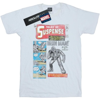 Vêtements Garçon T-shirts manches courtes Marvel Agents Of Shield Breast Print Suspense Blanc
