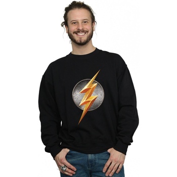 Vêtements Homme Sweats Dc Comics Justice League Movie Flash Emblem Noir