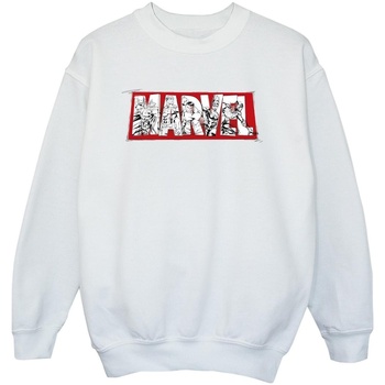 Vêtements Garçon Sweats Marvel Avengers Infill Blanc