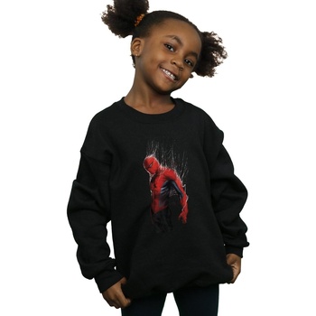 Vêtements Fille Sweats Marvel Spider-Man Web Wrap Noir