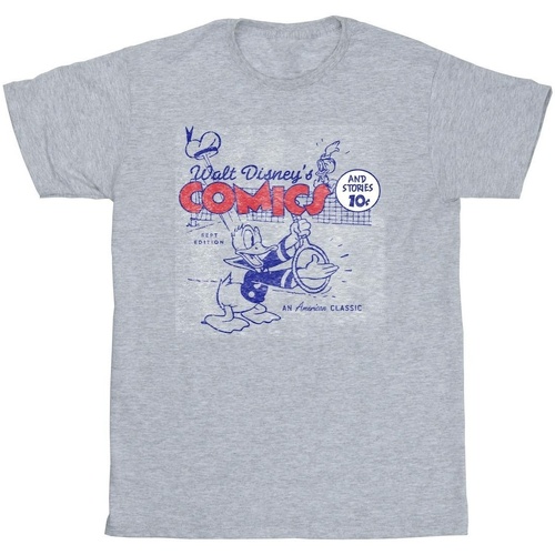 Vêtements Fille T-shirts manches longues Disney Donald Duck Comics Gris