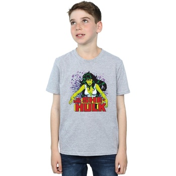 Vêtements Garçon T-shirts manches courtes Marvel The Savage She-Hulk Gris