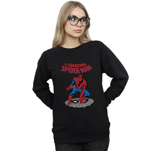 Vêtements Femme Sweats Marvel The Amazing Spider-Man Noir