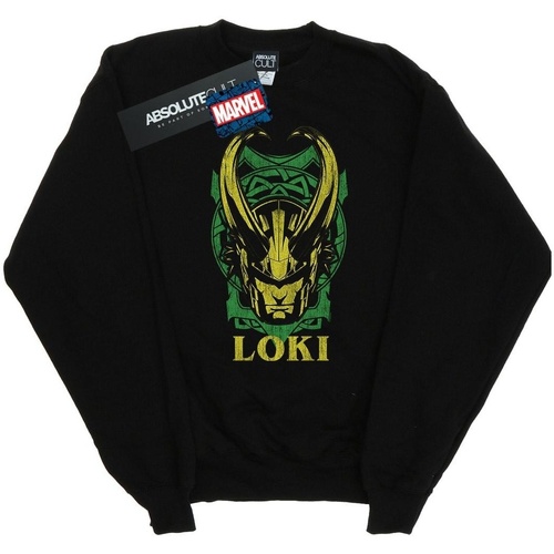 Vêtements Fille Sweats Marvel Loki Badge Noir