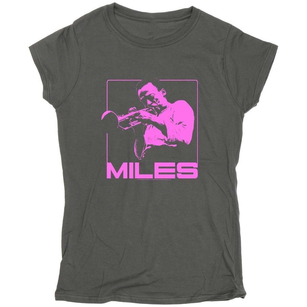 Vêtements Femme T-shirts manches longues Miles Davis  Multicolore