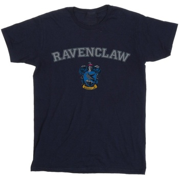 Vêtements Homme T-shirts manches longues Harry Potter Ravenclaw Crest Bleu