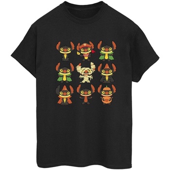 Vêtements Femme T-shirts manches longues Disney Lilo & Stitch Halloween Costumes Noir