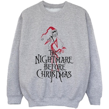 Vêtements Garçon Sweats Disney The Nightmare Before Christmas Santa Gris