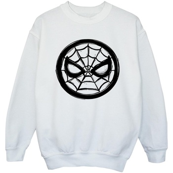 Vêtements Fille Sweats Marvel Spider-Man Chest Logo Blanc