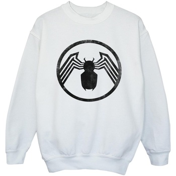 Vêtements Fille Sweats Marvel Venom Logo Emblem Blanc