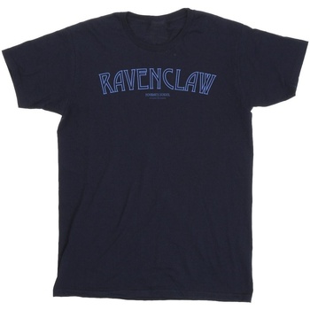 Vêtements Homme T-shirts manches longues Harry Potter Ravenclaw Logo Bleu
