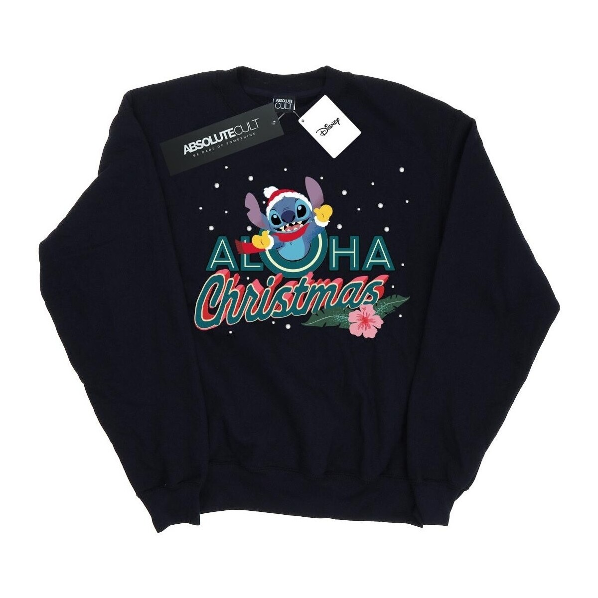 Vêtements Homme Sweats Disney Lilo And Stitch Aloha Christmas Bleu