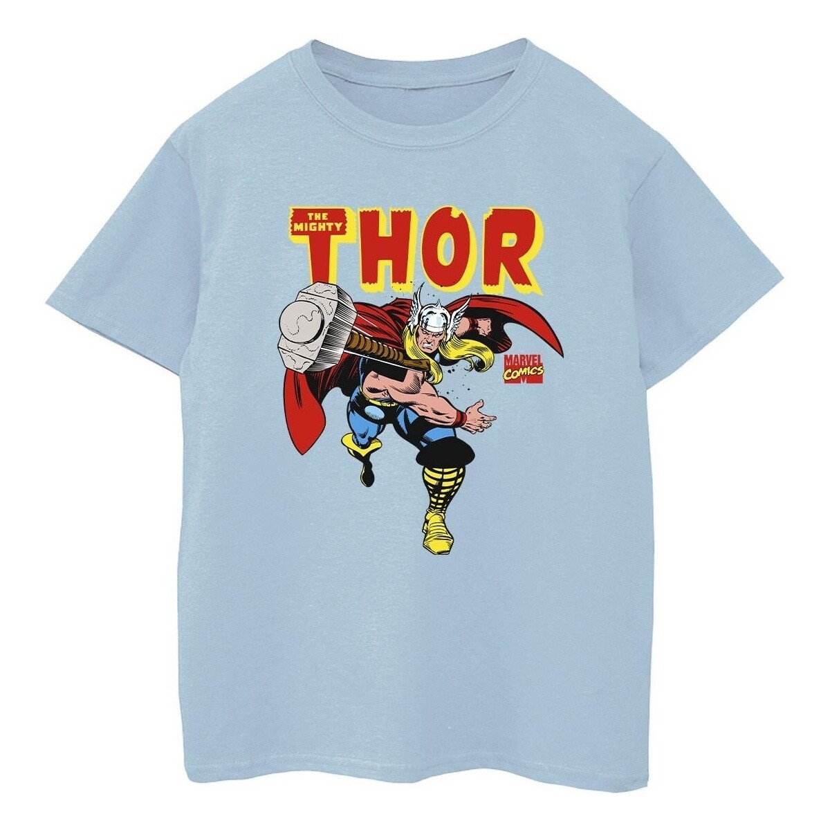 Vêtements Garçon T-shirts manches courtes Avengers, The (Marvel) Thor Hammer Throw Bleu