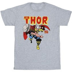 Vêtements Garçon T-shirts manches courtes Avengers, The (Marvel) Thor Hammer Throw Gris