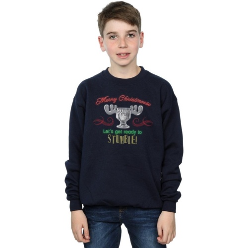 Vêtements Garçon Sweats National Lampoon´s Christmas Va Moose Head Bleu