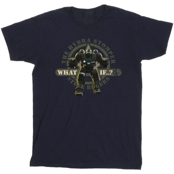 Vêtements Garçon T-shirts manches courtes Marvel What If Hydra Stomper Rodgers Bleu