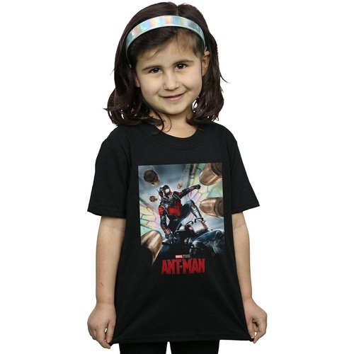Vêtements Fille T-shirts manches longues Marvel Studios Ant-Man Poster Noir