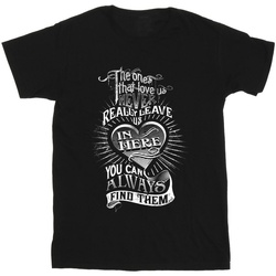 Vêtements Homme T-shirts manches longues Harry Potter The Ones That Love Us Noir