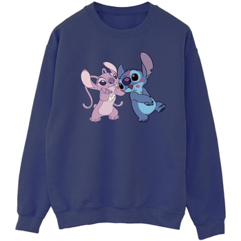 Vêtements Homme Sweats Disney Lilo & Stitch Kisses Bleu