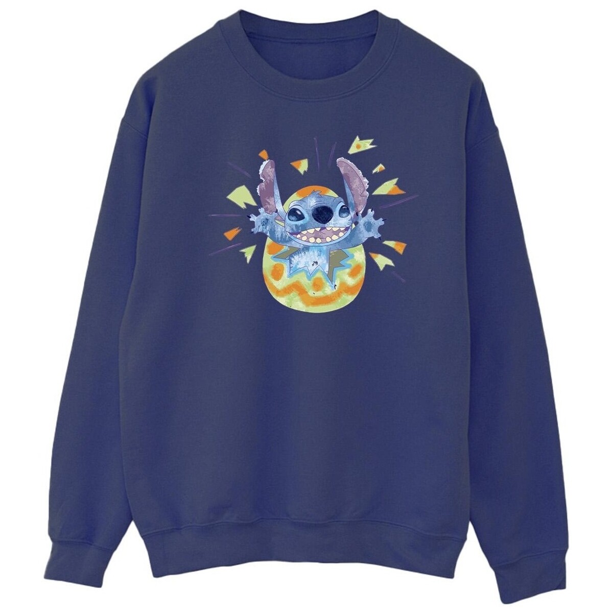 Vêtements Homme Sweats Disney Lilo & Stitch Cracking Egg Bleu