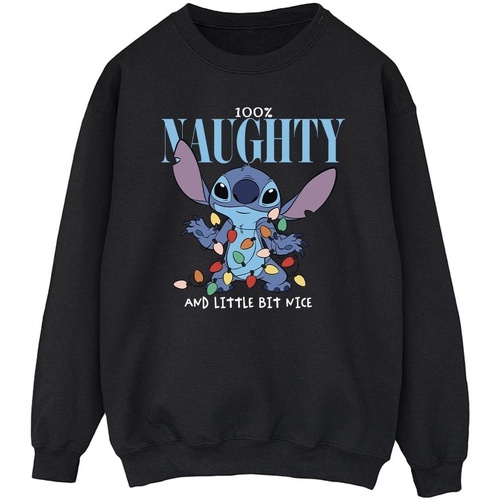 Vêtements Homme Sweats Disney Lilo & Stitch Naughty & Nice Noir