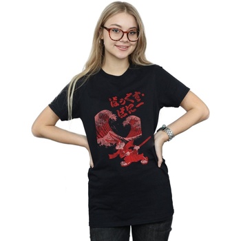 Vêtements Femme T-shirts manches longues Dessins Animés Bugs Bunny Shogun Noir