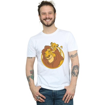 Vêtements Homme Minnie Mouse Kick Chest Disney The Lion King Mufasa And Simba Blanc