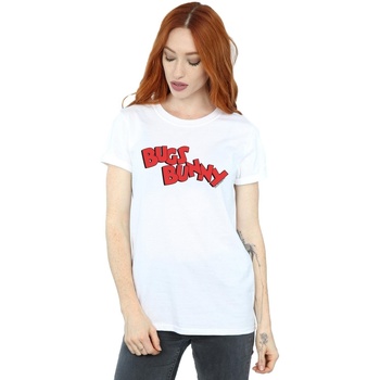 Vêtements Femme T-shirts manches longues Dessins Animés BI32608 Blanc