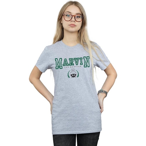 Vêtements Femme T-shirts manches longues Dessins Animés Marvin The Martian Gris