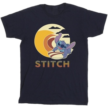 Vêtements Homme T-shirts manches longues Disney Lilo & Stitch Summer Waves Bleu
