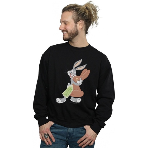 Vêtements Homme Sweats Dessins Animés Bugs Bunny Yummy Easter Noir