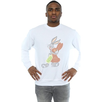 Vêtements Homme Sweats Dessins Animés Bugs Bunny Yummy Easter Blanc