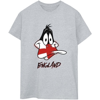 Vêtements Femme T-shirts manches longues Dessins Animés Daffy England Face Gris