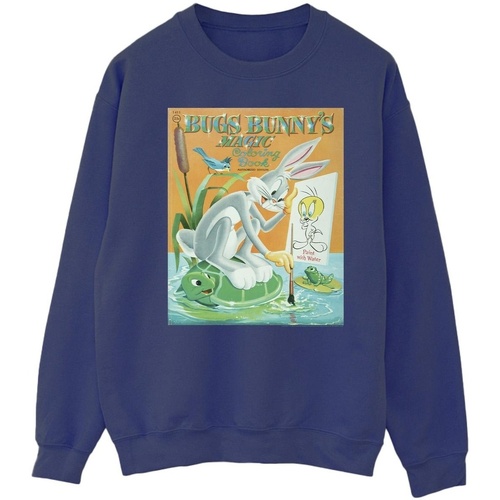 Vêtements Homme Sweats Dessins Animés Bugs Bunny Colouring Book Bleu