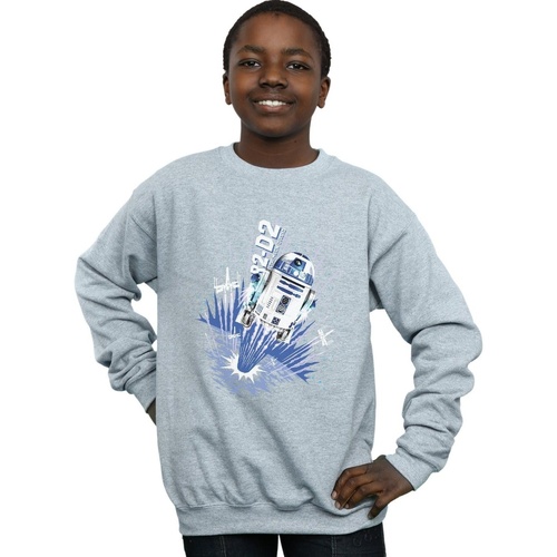 Vêtements Garçon Sweats Disney R2-D2 Blast Off Gris