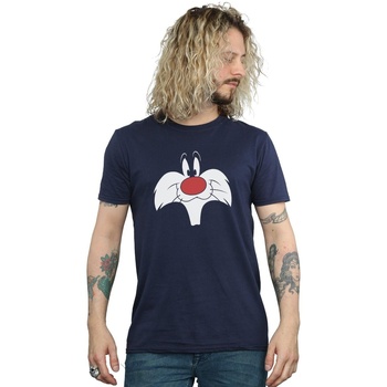 Vêtements Homme T-shirts manches longues Dessins Animés Cat & Mouse Chase Bleu