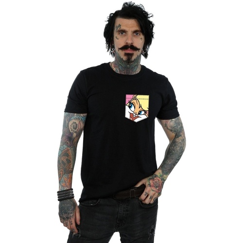 Vêtements Homme T-shirts manches longues Dessins Animés Collection Printemps / Été Noir
