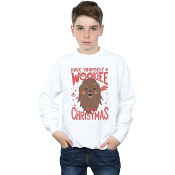 Disney Wookiee Little Christmas Blanc
